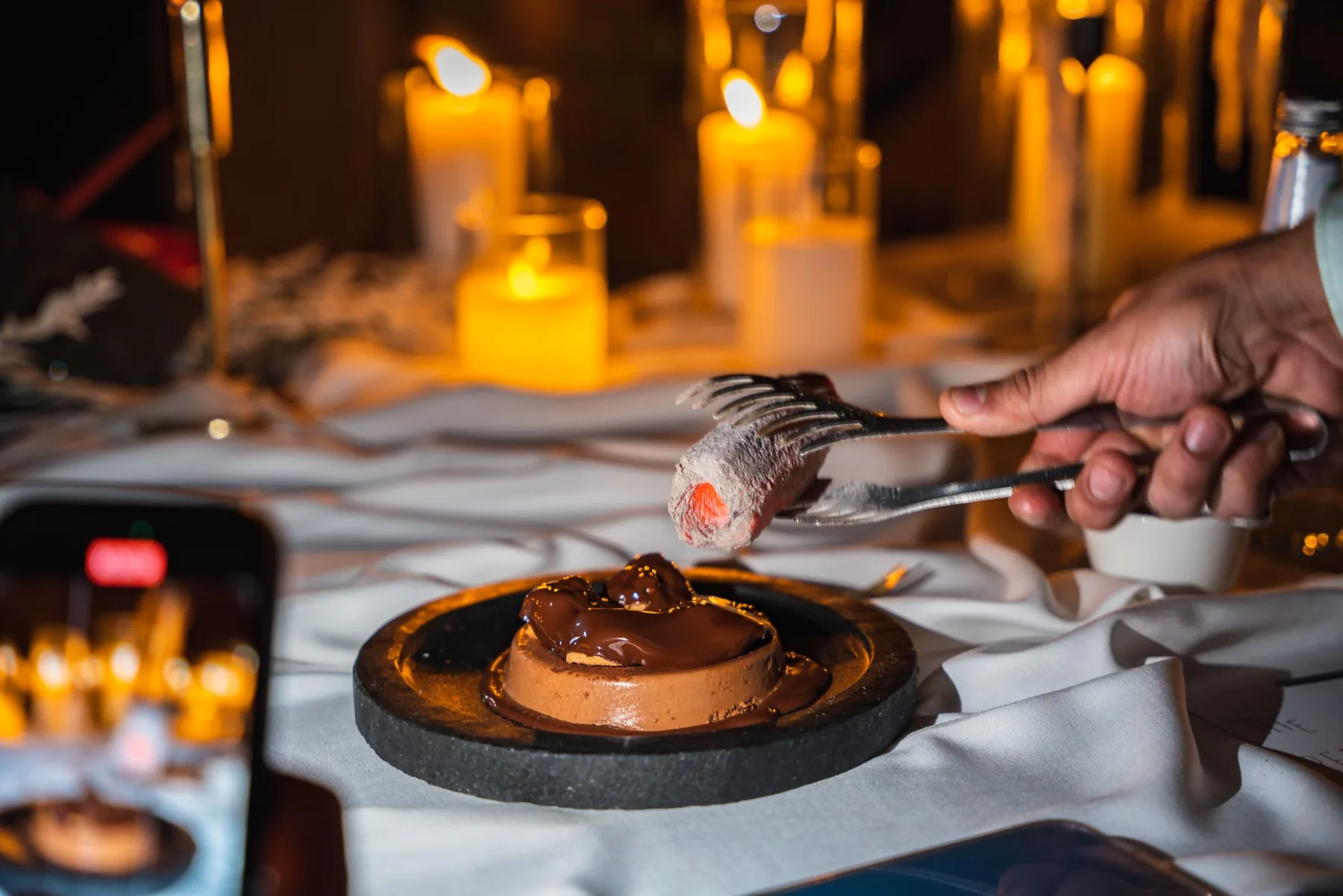 A composed culinary course
